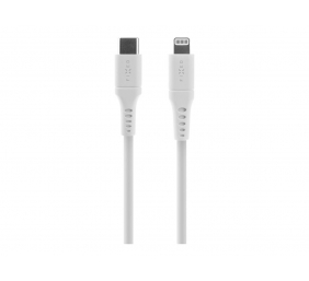 Fixed | Liquid Silicone Cable USB-C/Lightning, 2 m | FIXDLS-CL2-WH