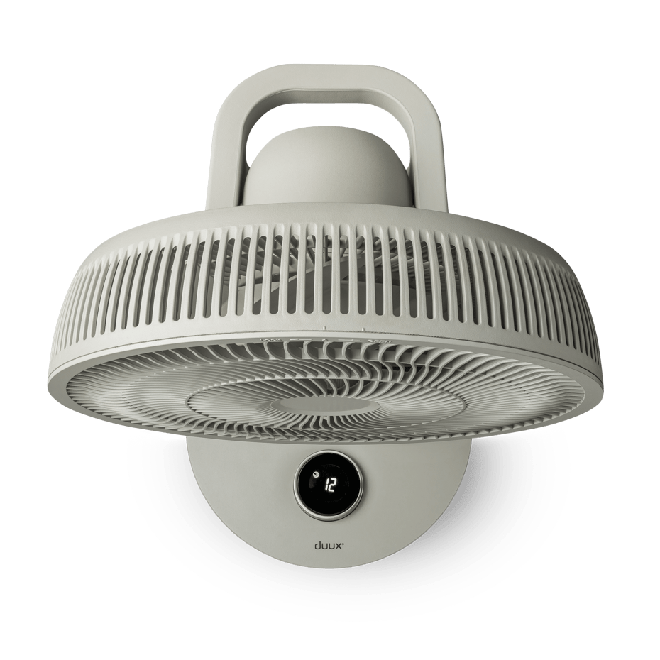 Duux | Fan with Battery Pack | Whisper Flex Smart | Stand Fan | Sage | Diameter 34 cm | Number of speeds 26 | Oscillation | Remote control