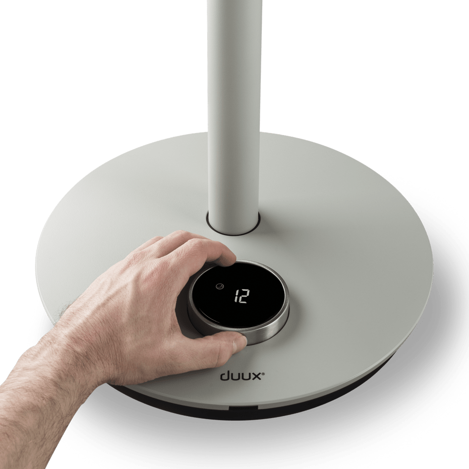 Duux | Fan with Battery Pack | Whisper Flex Smart | Stand Fan | Sage | Diameter 34 cm | Number of speeds 26 | Oscillation | Remote control