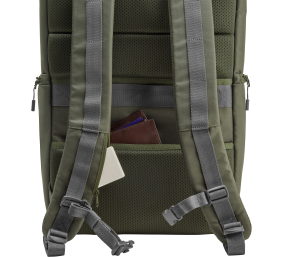 HP Modular 15.6 Backpack, 3-in-One (Pouch, Backpack, Sleeve), Water Resistant, Cable Pass-through, 27 Liter Capacity - Dark Olive Green
