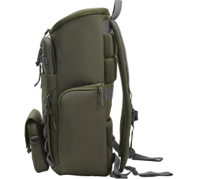 HP Modular 15.6 Backpack, 3-in-One (Pouch, Backpack, Sleeve), Water Resistant, Cable Pass-through, 27 Liter Capacity - Dark Olive Green