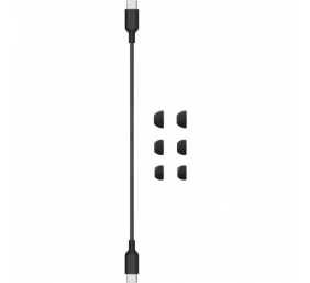 Beats Studio Buds Belaidės ausinės Earbuds, True Wireless Noise Cancelling, Bluetooth, Juoda (MJ4X3Z