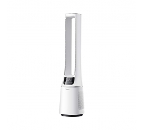 Midea | Bladeless Fan with Air purifier | MFP-120 | Stand fan | White | Diameter 15 cm | Number of speeds 10 | Oscillation | Remote control | Timer