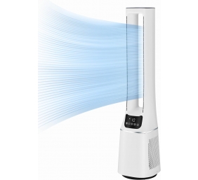 Midea | Bladeless Fan with Air purifier | MFP-120 | Stand fan | White | Diameter 15 cm | Number of speeds 10 | Oscillation | Remote control | Timer