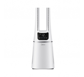 Midea | Bladeless Fan with Air purifier | MFP-120 | Stand fan | White | Diameter 15 cm | Number of speeds 10 | Oscillation | Remote control | Timer