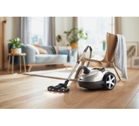 Philips Vacuum cleaner | XD8152/12 | Bagged | Power 900 W | Dust capacity 4 L | Pearl Metal