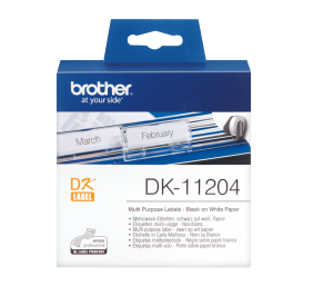 Brother DK11204 MULTI PURPOSE LABELS