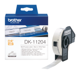 Brother DK11204 MULTI PURPOSE LABELS