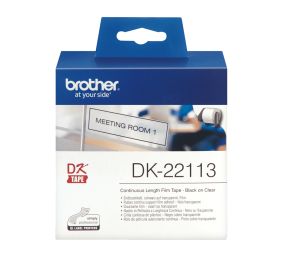 Brother DK22113 CLEAR CONTINUOUS FILM TAPE 62MM