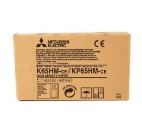 Mitsubishi Electric K65HM-CE / KP65HM-CE 110 mm x 20m Thermorolle High Density Thermal Printer Paper