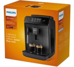 Philips Coffee Maker | EP0820/00 | Pump pressure 15 bar | Built-in milk frother | Fully Automatic | 1500 W | Black