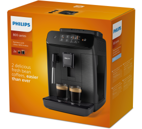 Philips Coffee Maker | EP0820/00 | Pump pressure 15 bar | Built-in milk frother | Fully Automatic | 1500 W | Black