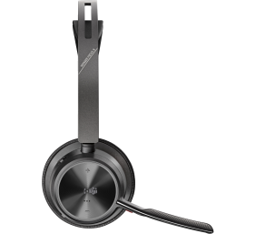 Poly Voyager Focus 2 MS Teams Belaidės ausinės, Bluetooth, USB-C/A Adapter, Juoda