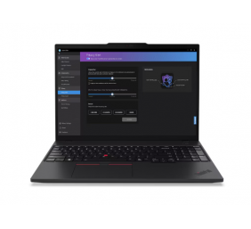 Lenovo ThinkPad T16 | Black | 16 " | IPS | WUXGA | 1920 x 1200 pixels | Anti-glare | Intel Core U7 | 155U | 32 GB | SO-DIMM DDR5 | Solid-state drive capacity 1000 GB | Intel Graphics | Windows 11 Pro | 802.11ax | Bluetooth version 5.3 | LTE Upgradable | K