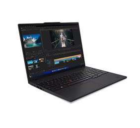 Lenovo ThinkPad T16 | Black | 16 " | IPS | WUXGA | 1920 x 1200 pixels | Anti-glare | Intel Core U7 | 155U | 32 GB | SO-DIMM DDR5 | Solid-state drive capacity 1000 GB | Intel Graphics | Windows 11 Pro | 802.11ax | Bluetooth version 5.3 | LTE Upgradable | K