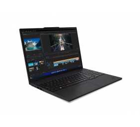 Lenovo ThinkPad T16 | Black | 16 " | IPS | WUXGA | 1920 x 1200 pixels | Anti-glare | Intel Core U7 | 155U | 32 GB | SO-DIMM DDR5 | Solid-state drive capacity 1000 GB | Intel Graphics | Windows 11 Pro | 802.11ax | Bluetooth version 5.3 | LTE Upgradable | K