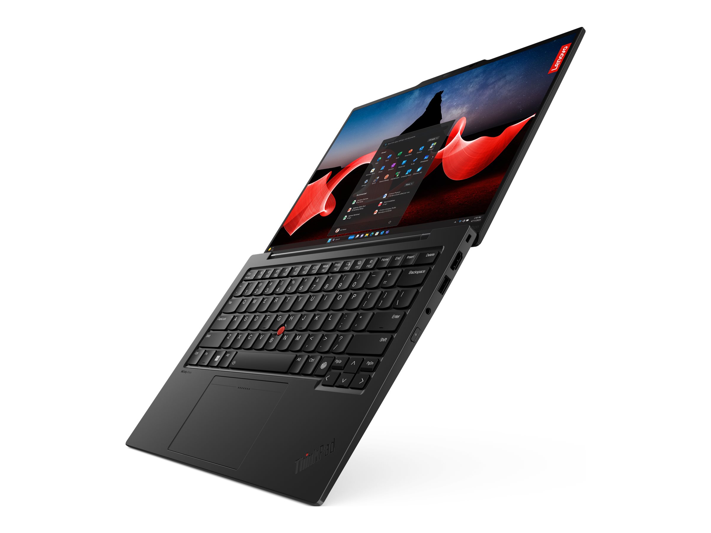 Lenovo ThinkPad X1 Carbon | Black | 14 " | IPS | WUXGA | 1920 x 1200 pixels | Anti-glare | Intel Core U7 | 155U | 32 GB | Soldered LPDDR5x | Solid-state drive capacity 1000 GB | Intel Graphics | Windows 11 Pro | 802.11ax | Bluetooth version 5.3 | LTE Upgr