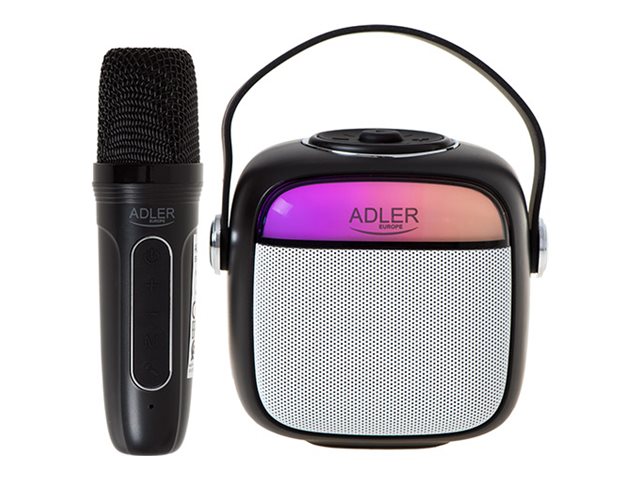 Adler Karaoke Speaker With Microphone | AD 1199B | Bluetooth | Black | Portable | Wireless connection