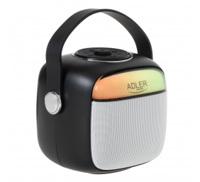 Adler Karaoke Speaker With Microphone | AD 1199B | Bluetooth | Black | Portable | Wireless connection