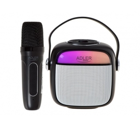 Adler Karaoke Speaker With Microphone | AD 1199B | Bluetooth | Black | Portable | Wireless connection
