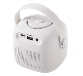 Adler Karaoke Speaker With Microphone | AD 1199W | Bluetooth | White | Portable | Wireless connection
