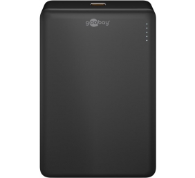 Goobay Magnetic Wireless Power Bank | 70183 | 10000 mAh | USB-C | Black