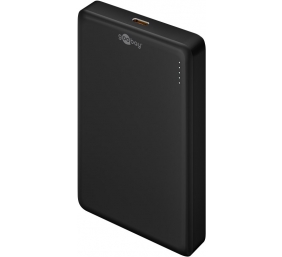 Goobay Magnetic Wireless Power Bank | 70183 | 10000 mAh | USB-C | Black