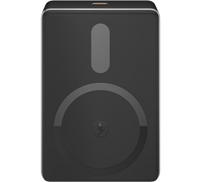 Goobay Magnetic Wireless Power Bank | 70183 | 10000 mAh | USB-C | Black