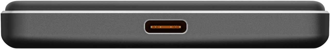 Goobay Magnetic Wireless Power Bank | 70182 | 5000 mAh | USB-C | Black