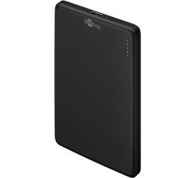 Goobay Magnetic Wireless Power Bank | 70182 | 5000 mAh | USB-C | Black