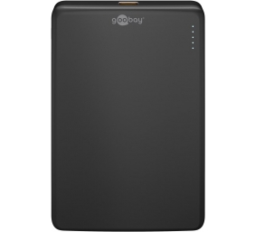 Goobay Magnetic Wireless Power Bank | 70182 | 5000 mAh | USB-C | Black