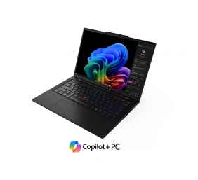 Lenovo ThinkPad T14s | Black | 14 " | IPS | WUXGA | 1920 x 1200 pixels | Anti-glare | Snapdragon X Elite | X1E-78-100 | 32 GB | Soldered LPDDR5x | Solid-state drive capacity 1000 GB | Qualcomm Adreno GPU | Windows 11 Pro | 802.11be | Bluetooth version 5.3
