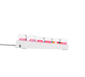 Genesis THOR 303 | Mechanical Gaming Keyboard | Wired | US | White | USB Type-A | Outemu Peach Silent