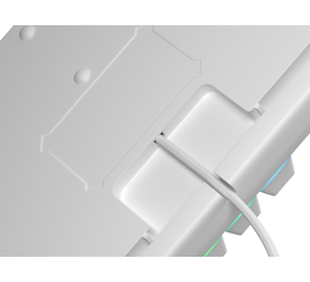 Genesis THOR 303 | Mechanical Gaming Keyboard | Wired | US | White | USB Type-A | Outemu Peach Silent