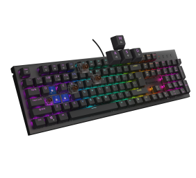 Genesis THOR 303 | Mechanical Gaming Keyboard | Wired | US | Black | USB Type-A | Outemu Brown