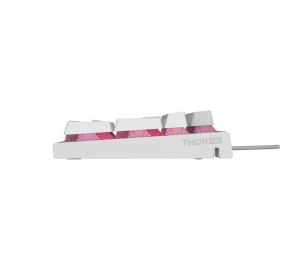Genesis THOR 303 | Mechanical Gaming Keyboard | Wired | US | White | USB Type-A | Outemu Peach Silent