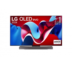 LG OLED evo AI OLED77C41LA (2024) Televizorius 77'' 4K UHD 3840x2160, Smart TV, Juoda