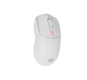 Genesis Zircon 500 | Wireless/Wired | Gaming Mouse | 2.4 GHz, Bluetooth, USB | White