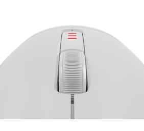 Genesis Zircon 500 | Wireless/Wired | Gaming Mouse | 2.4 GHz, Bluetooth, USB | White