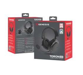 Genesis Gaming Headset | Toron 301 | Wired | Over-ear | Microphone | Black