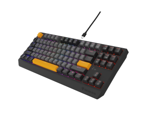 Genesis THOR 230 | Mechanical Gaming Keyboard | Wired | US | Anchor Gray Negative | USB Type-A | Outemu Red