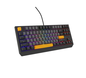 Genesis THOR 230 | Mechanical Gaming Keyboard | Wired | US | Anchor Gray Negative | USB Type-A | Outemu Red