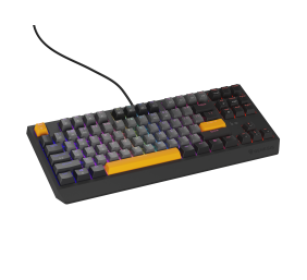 Genesis THOR 230 | Mechanical Gaming Keyboard | Wired | US | Anchor Gray Negative | USB Type-A | Outemu Red