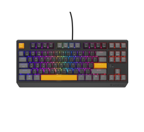 Genesis THOR 230 | Mechanical Gaming Keyboard | Wired | US | Anchor Gray Positive | USB Type-A | Outemu Red