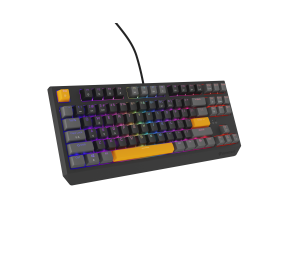 Genesis THOR 230 | Mechanical Gaming Keyboard | Wired | US | Anchor Gray Positive | USB Type-A | Outemu Red