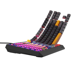 Genesis THOR 230 | Mechanical Gaming Keyboard | Wired | US | Anchor Gray Positive | USB Type-A | Outemu Red