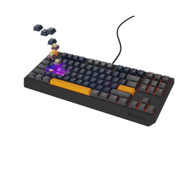 Genesis THOR 230 | Mechanical Gaming Keyboard | Wired | US | Naval Blue Positive | USB Type-A | Outemu Panda