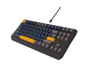 Genesis THOR 230 | Mechanical Gaming Keyboard | Wired | US | Naval Blue Positive | USB Type-A | Outemu Panda