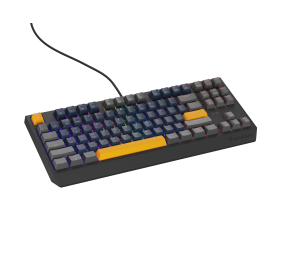 Genesis THOR 230 | Mechanical Gaming Keyboard | Wired | US | Naval Blue Positive | USB Type-A | Outemu Panda