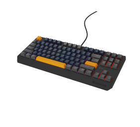Genesis THOR 230 | Mechanical Gaming Keyboard | Wired | US | Naval Blue Positive | USB Type-A | Outemu Panda